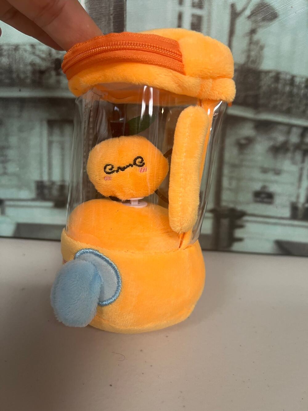 Creative Fruit Juicer Plush Toy: Fun Pull-to-Relax Stress-Relief Toy
